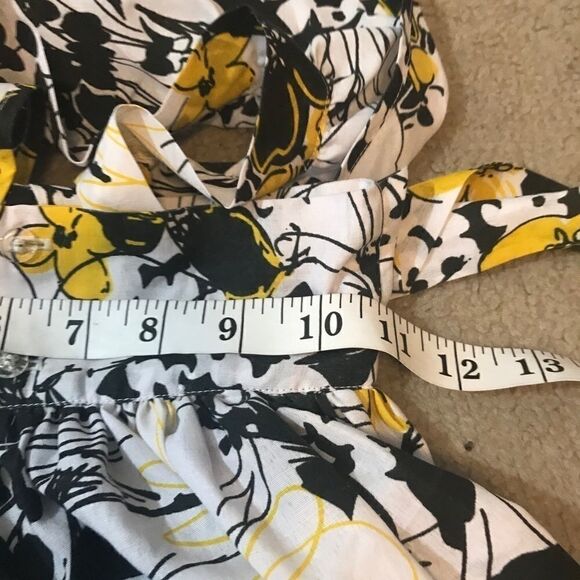 Little Miss Hot Stuff Floral Overall Size 4 NWT - Picture 4 of 12